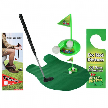 Toiletten Golf Set